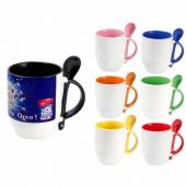 Ver Taza Sublimacion Con Cuchara Maggie Su Taza Sublimacion Con Cuchara Maggie Su