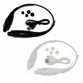 Audifonos Inalambricos Con Lector De Tarjetas Tf (Micro Sd), Incluye 4 Gomas De Diferente Tamaño Y Cable Usb Para Cargar Duracion Maxima De 10 Horas Medidas 15 X 17.5 X 2 Cm. Colores Blanco Y Negro