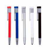 Boligrafo Rocket De 8Gb Con Punta Touch, Color Plata, Negro, Rojo, Azul Y Blanco